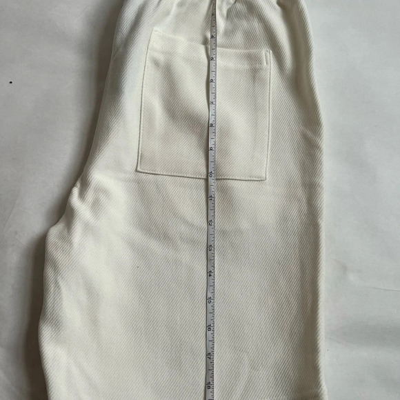 Men Ivory 2-Piece Set Short Sleeve T-Shirts (XL) and Shorts (L) Suits NWOT - Picture 15 of 16